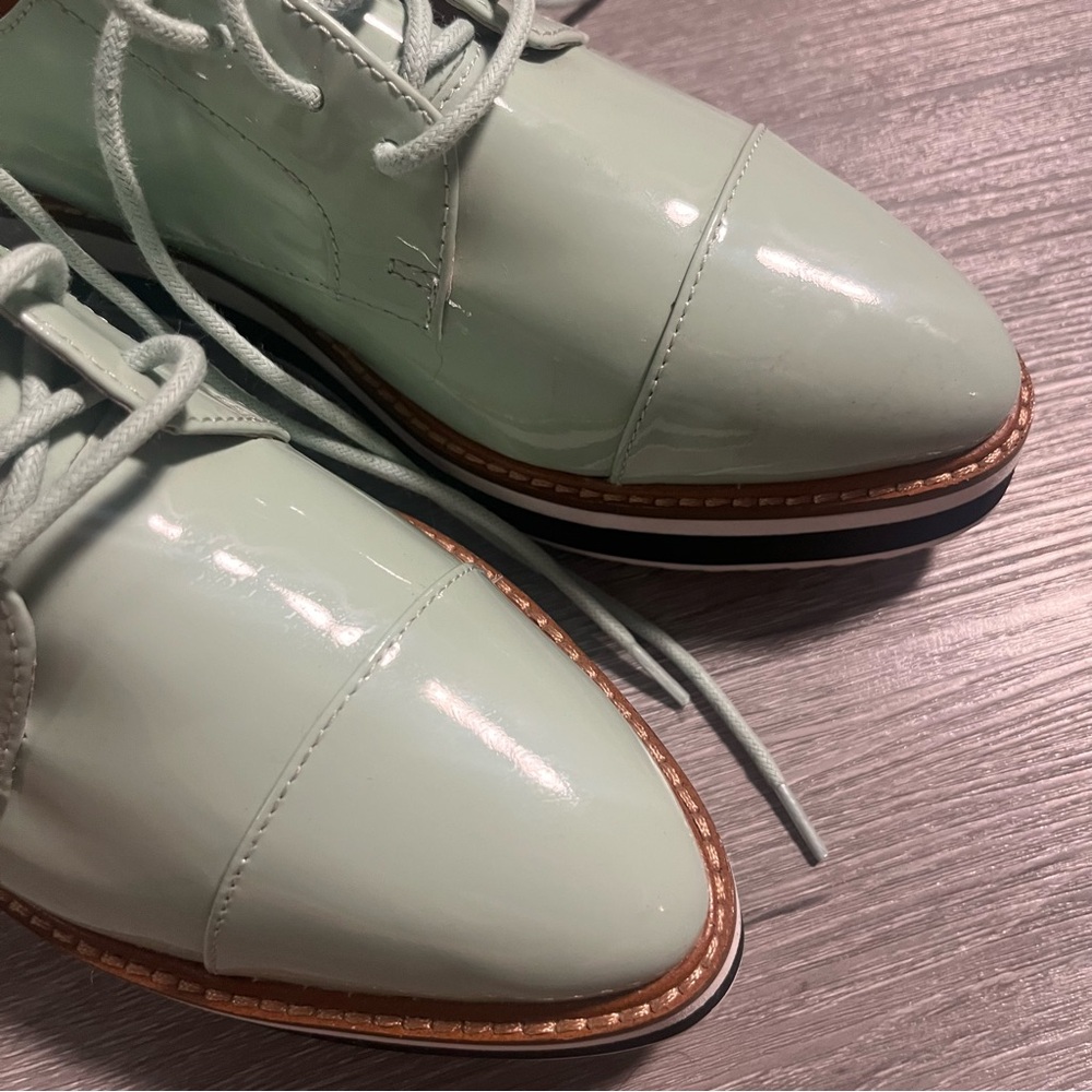 Halogen Mint Green Platform Shoes - image 3